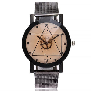 Casual Quartz Stainless Steel Strap Watch