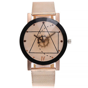 Casual Quartz Stainless Steel Strap Watch